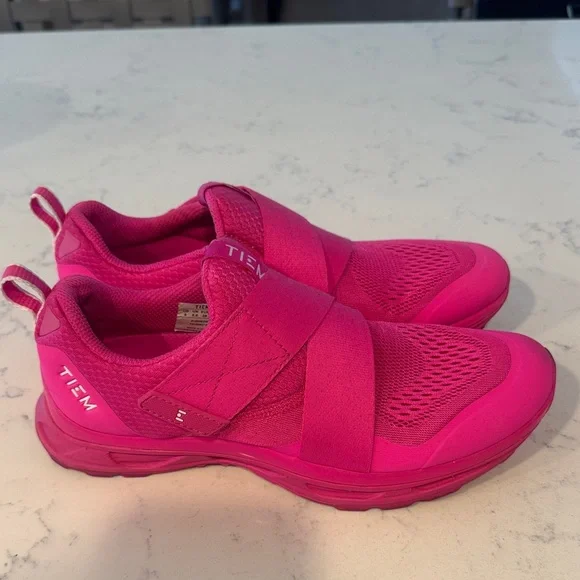 TIEM Women's Pink Athletic Shoes - Picture 3 of 8